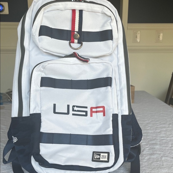 New Era Ryder Cup 2020 White and Navy Men's Backpack - Picture 1 of 6
